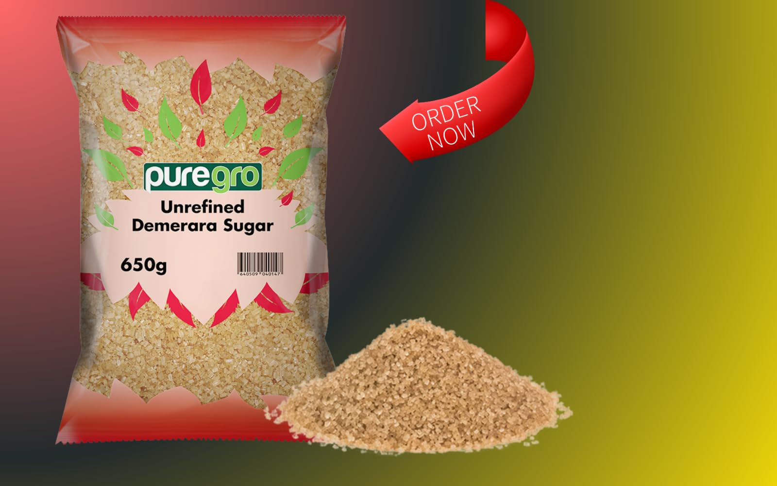 Puregro Demerara Sugar - Premium Golden Cane Sugar for Baking & Beverages 5
