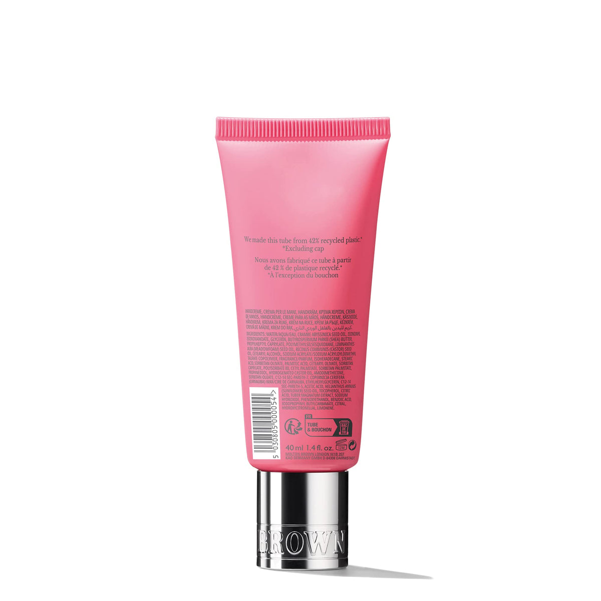 Molton Brown Fiery Pink Pepper Hand Cream - Moisturising, Scented, 40 ml