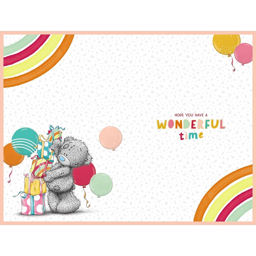 Me To You Tatty Teddy Birthday Card - Age 6 | 5 x 8 in | Multicolor