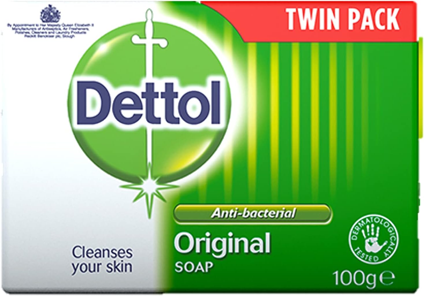 Dettol Original Bar Soap (2 x 100g)