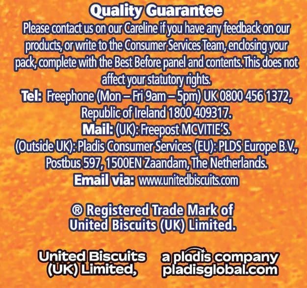 McVitie's Jaffa Cakes Original Chocolate Biscuits Twin Pack 2 x 10 Cakes 3