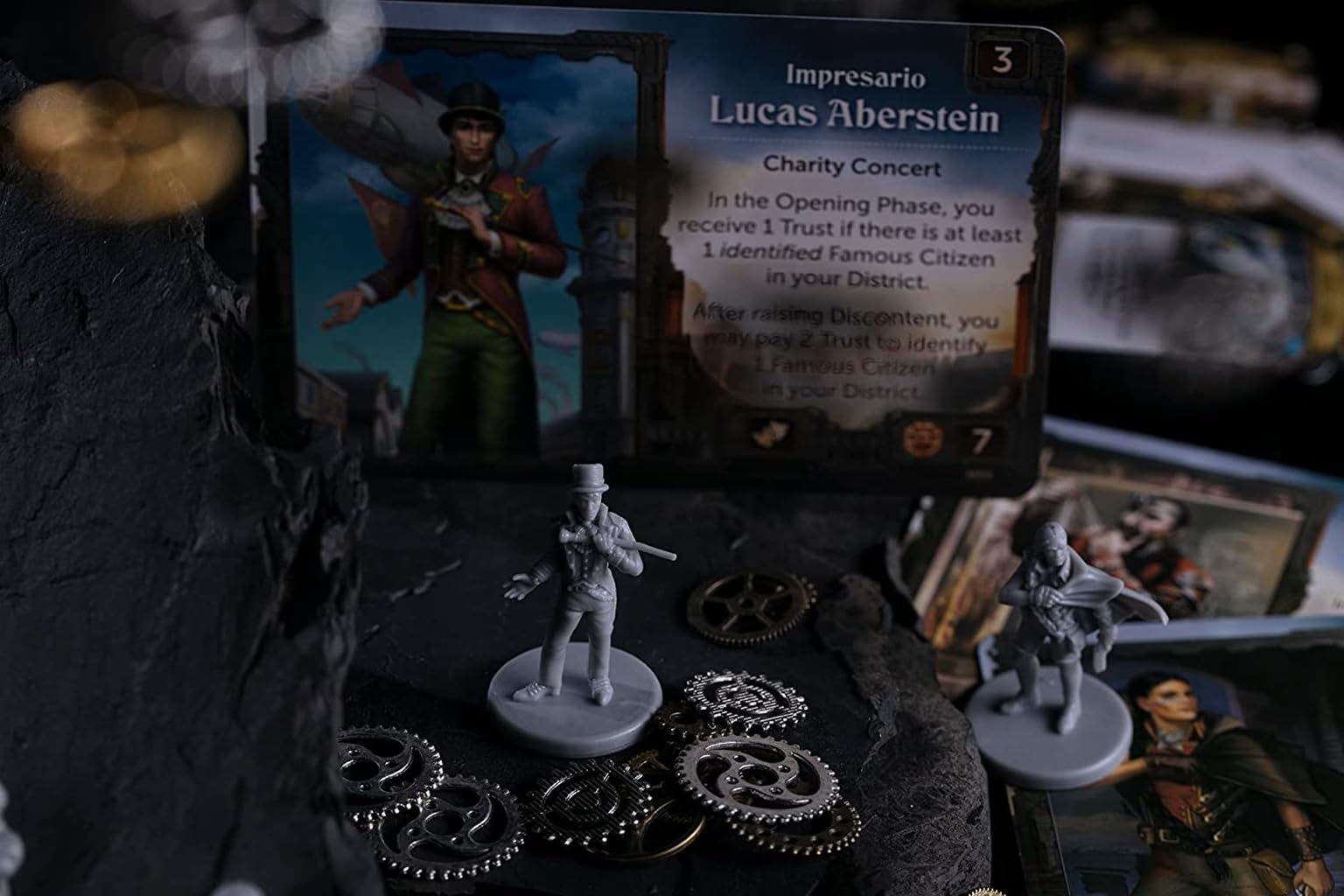 CrowD Games City of The Great Machine: Stand-In Heroes Brettspiel-Erweiterung