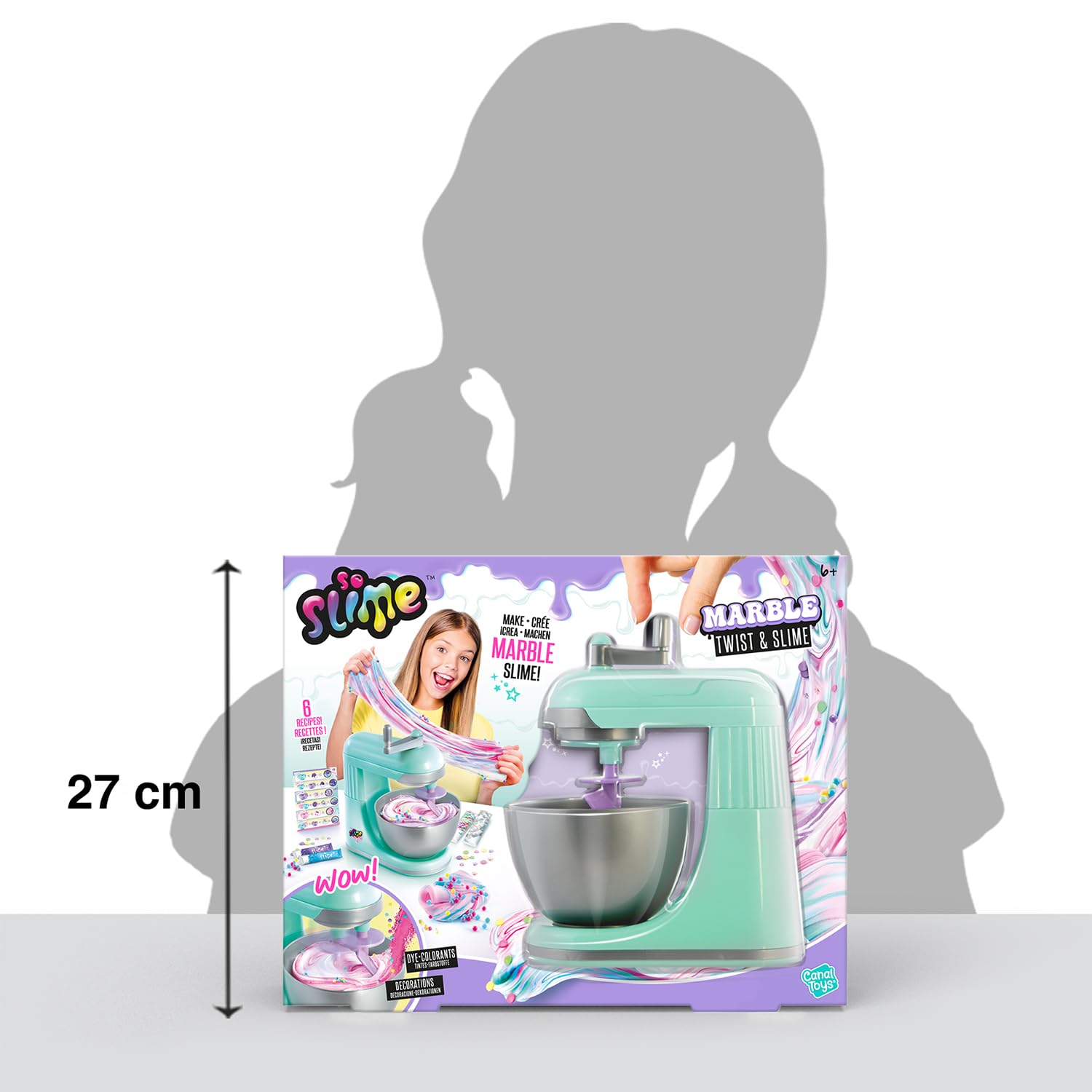 So Slime Twist and Slime Mixer - Real Spinning Mixer & Bowl for Kids 6+ 3