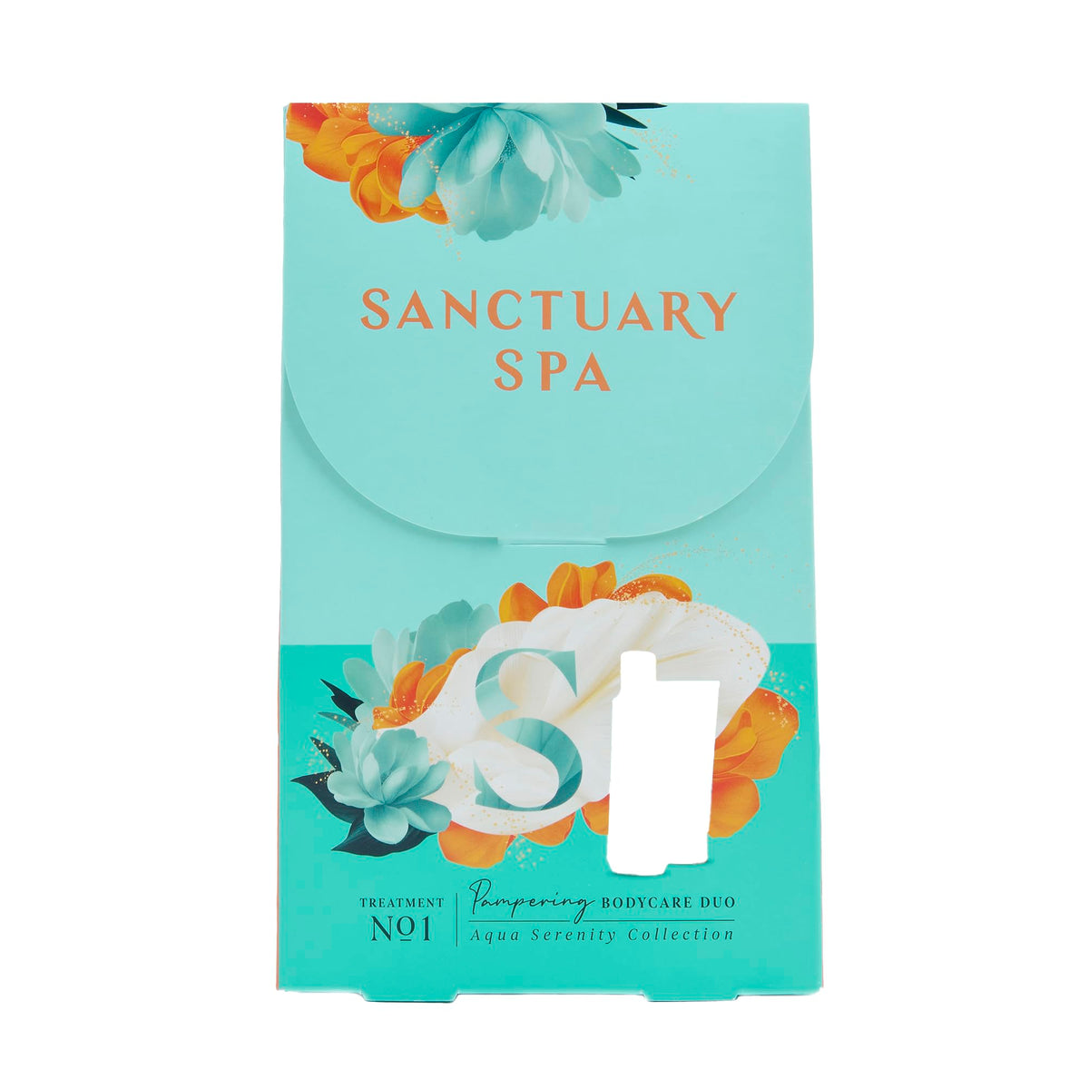 Sanctuary Spa Aqua Serenity Bodycare Duo Gift Set - Body Wash & Scrub, 150ml & 100ml