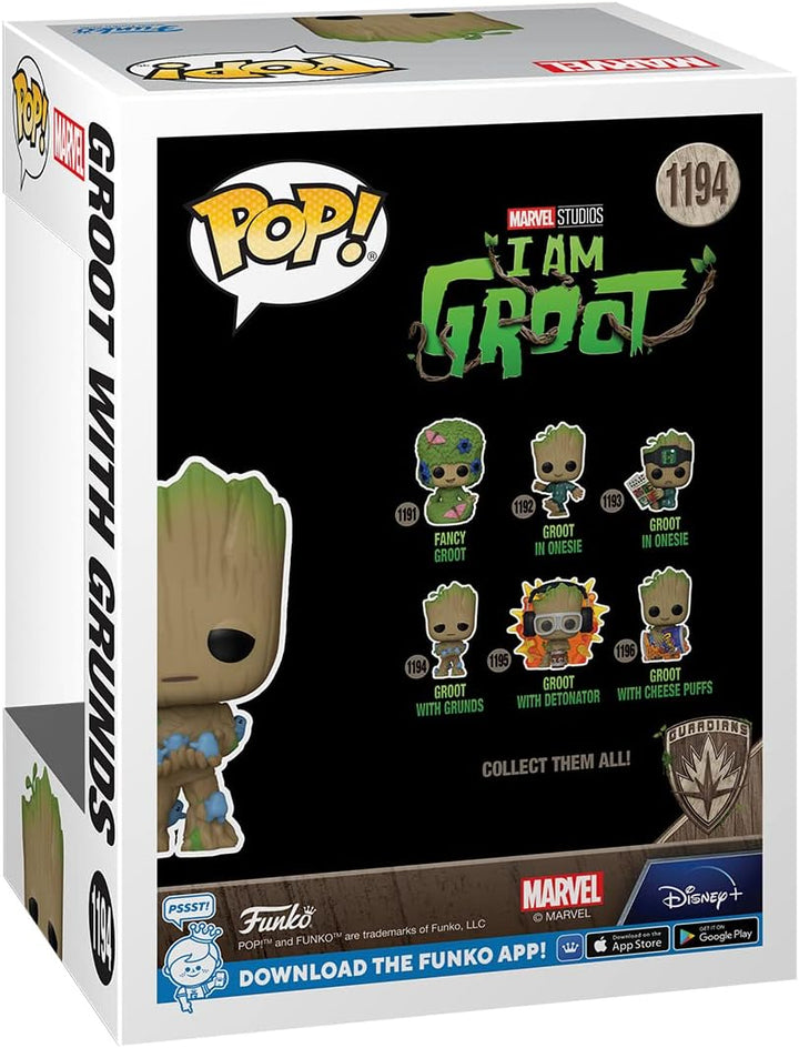 Funko Pop! Marvel I Am Groot - Groot with Grunds Vinyl Figure (70652)