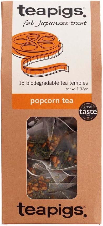 Teapigs Popcorn Tea Bags Made With Whole Leaves - 15 Tea Bags
