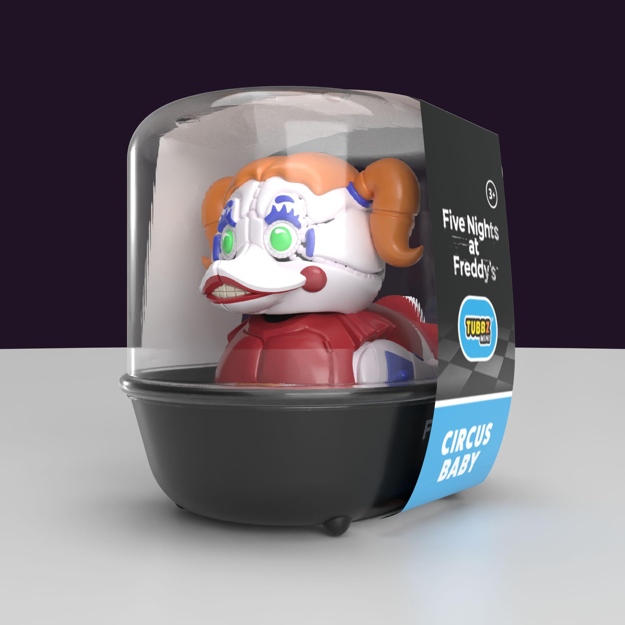TUBBZ Mini: Five Nights at Freddy's - Circus Baby Cosplaying Rubber Duck Vinyl Figure