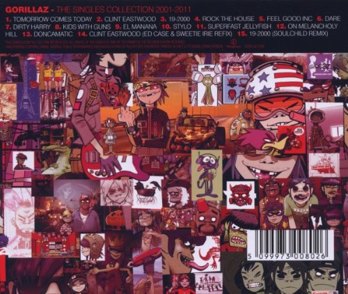 Gorillaz - The Singles Collection 2001-2011 [Audio CD]