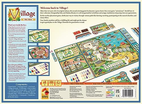Eggertspiele Village 2nd Edition - Big Box Board Game 6