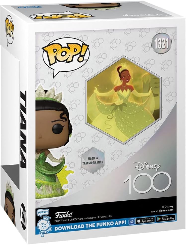 Funko Pop! Disney 100 - Tiana Diamond Glitter Vinyl Figure (70081) 3