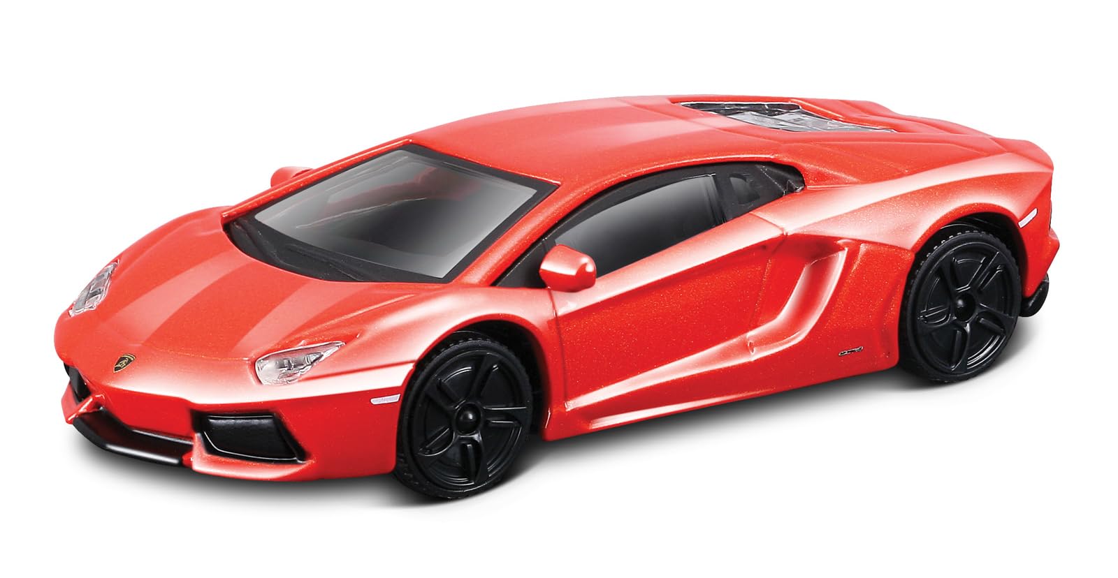 Bburago Lamborghini Street Fire Die-Cast Model Car - 1:43 Scale, Red