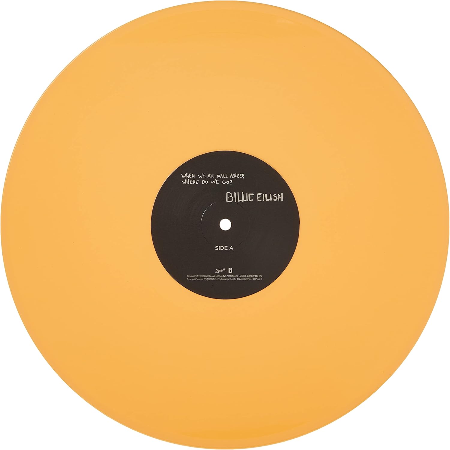 Billie Eilish - WHEN WE ALL FALL ASLEEP, WHERE DO WE GO? Audio CD 3