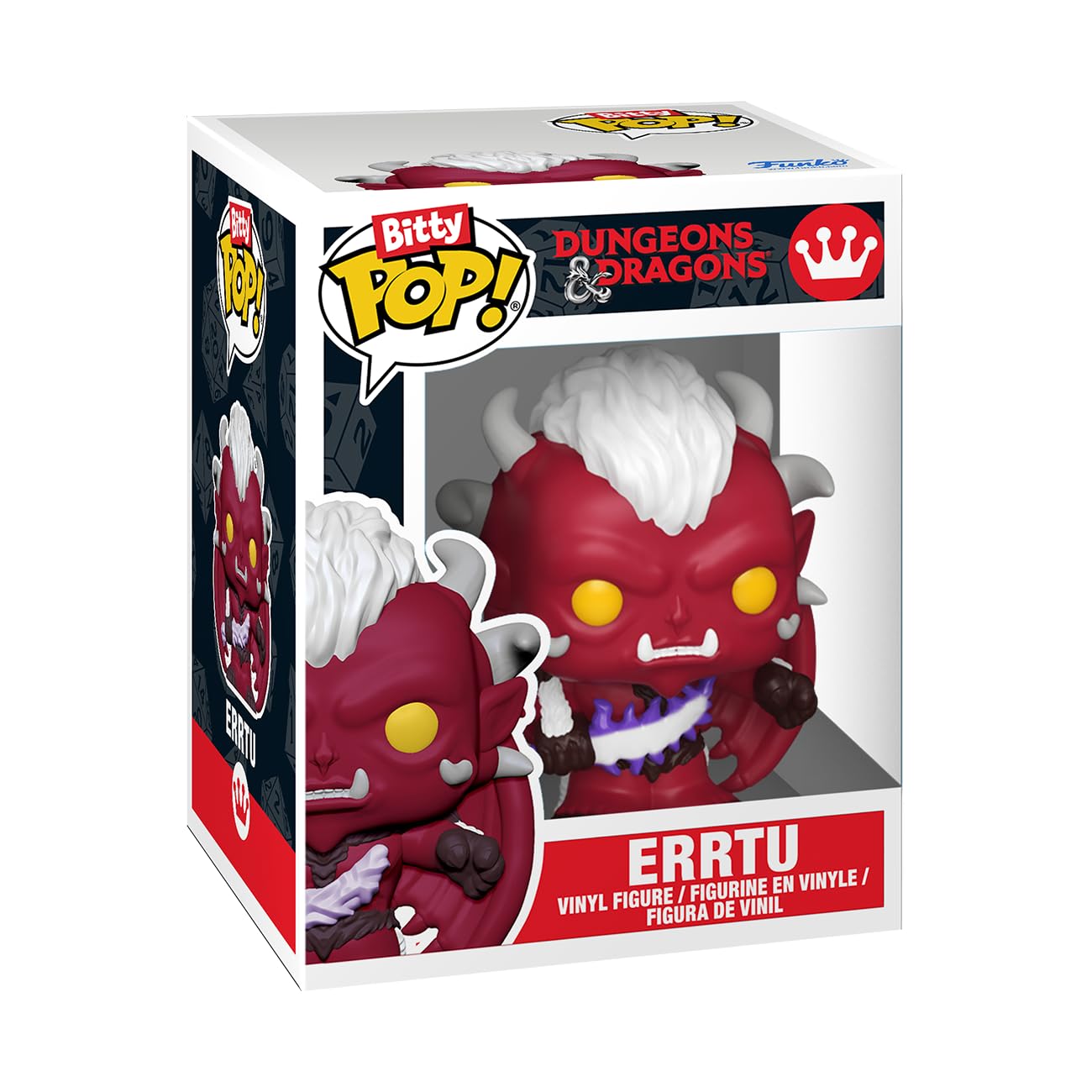 Funko Bitty POP! and Dice: Dungeons & Dragons Set - Jarlaxle, Drizzt, Errtu Figures | Multicolor Vinyl 5