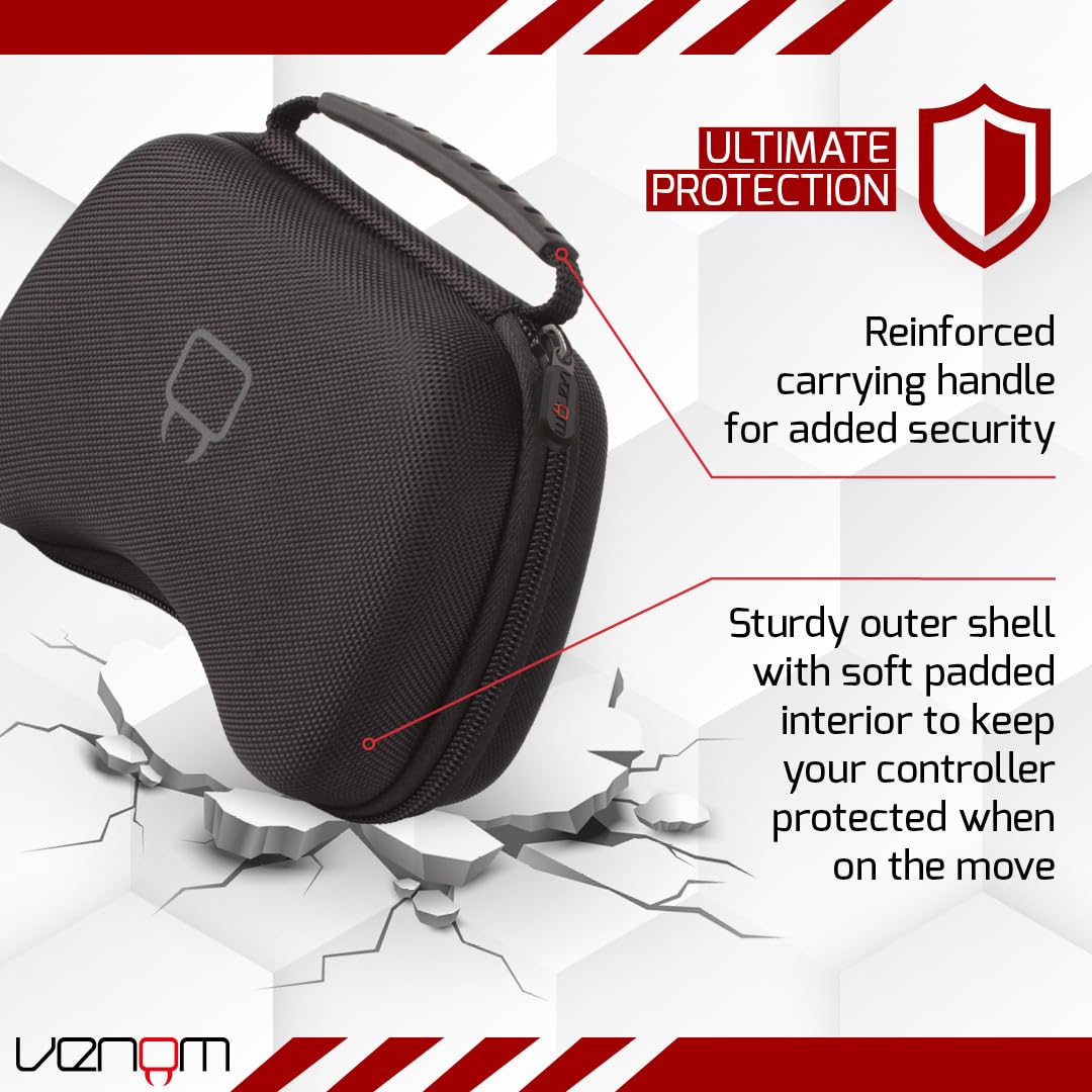 Venom Universal Gaming Controller Carry Case for PS5, Xbox Series X/S, PS4, Xbox One, Switch, Stadia 10