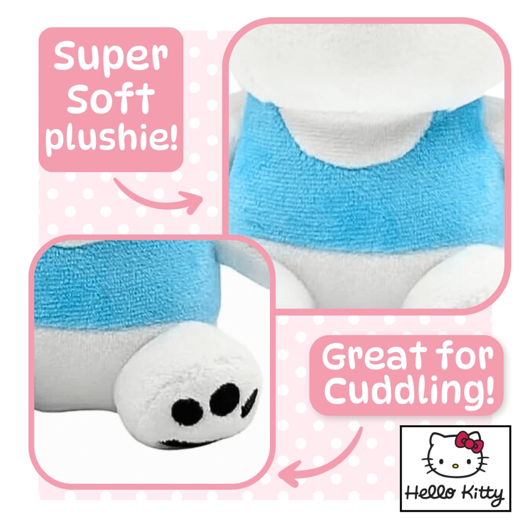 Pochacco Sanrio Plush 15cm Sitting Dog - Official Hello Kitty & Friends Soft Toy