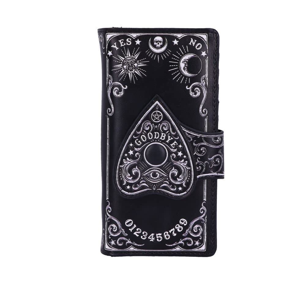 Nemesis Now Spirit Board Planchette Embossed Purse, Black 7