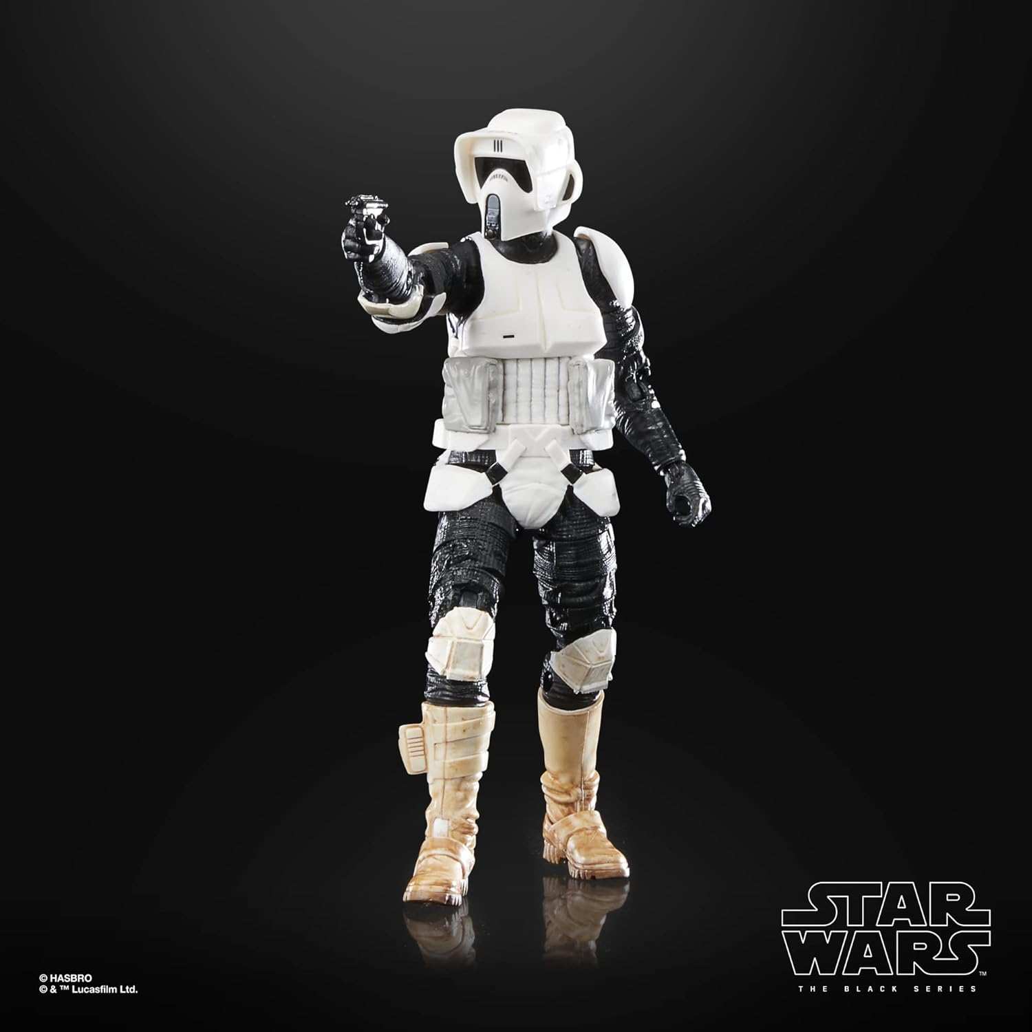 Hasbro Star Wars The Black Series Biker Scout 6-Inch Action Figure - Return of the Jedi 40th Anniversary 3