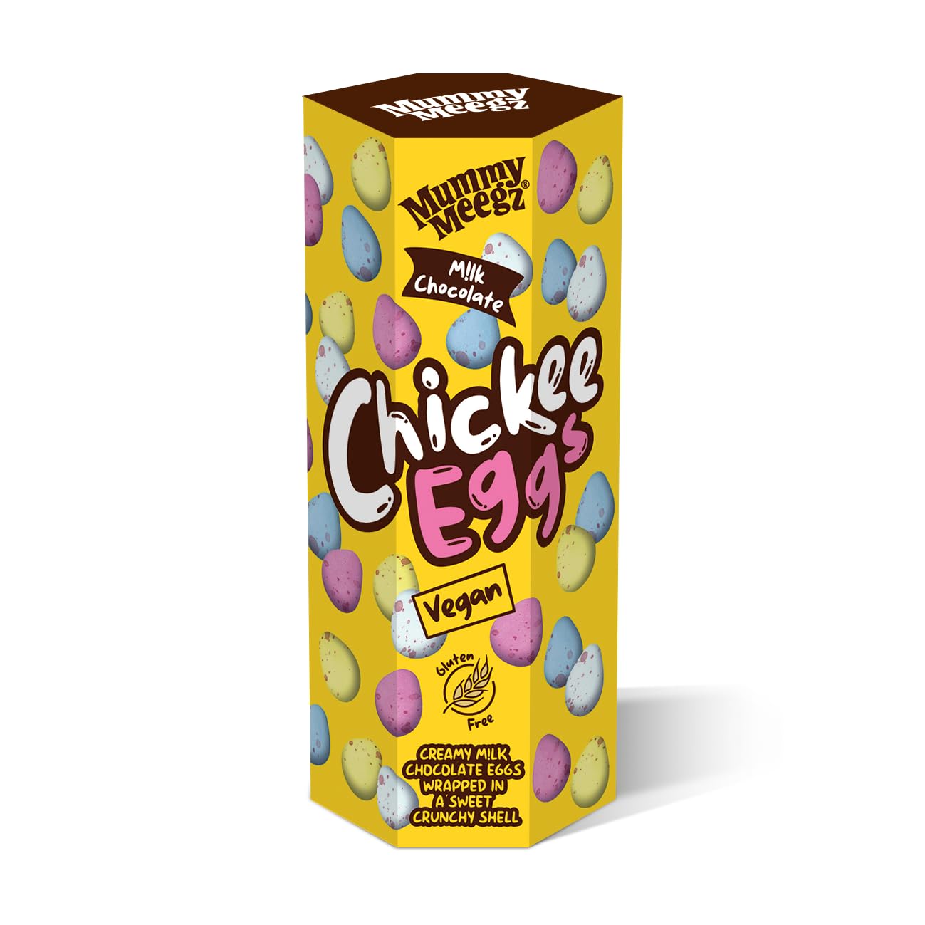 Mummy Meegz Chickee Eggs Gift Tube 170g - Vegan Chocolate Candy