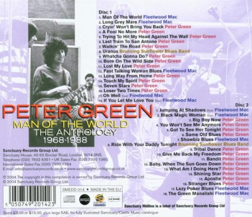 Peter Green - Man of the World: The Anthology 1968-1988 [2CD] 2
