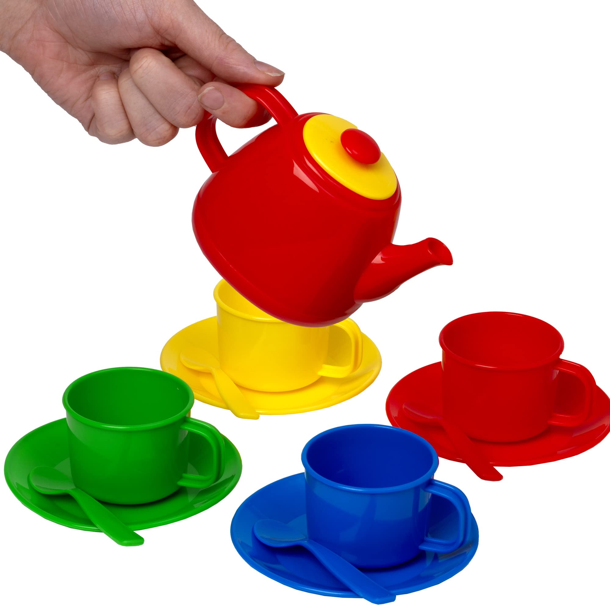 Peterkin Tea Set in Carry Case - Portable Playset for Pretend Tea Parties 4