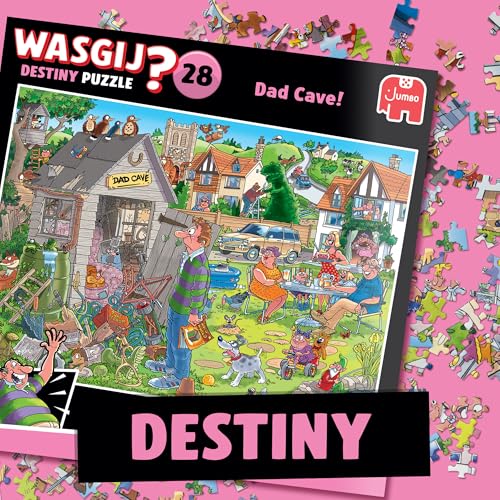 Wasgij Destiny 28: Dad Cave - 1000 Piece Puzzle for Adults 10