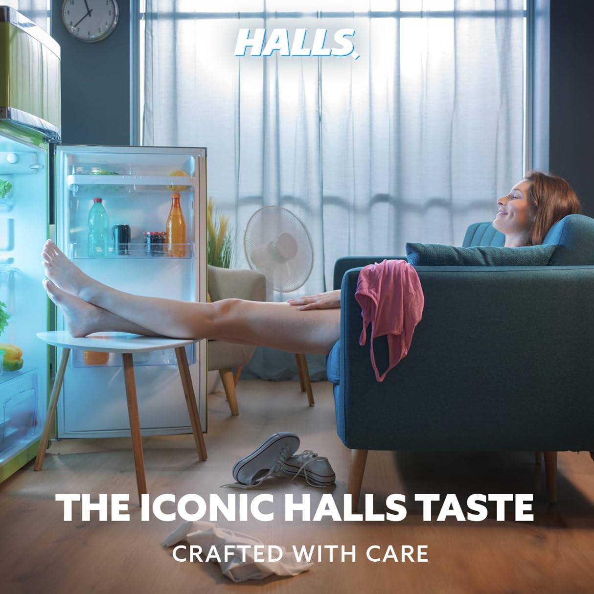 HALLS Sugar Free Menthol Action Original Throat Lozenges (32g x 20 Bulk Box) 10