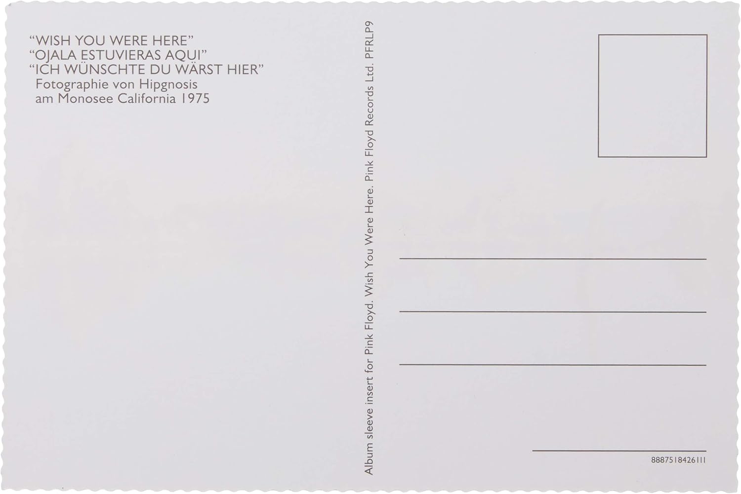 Pink Floyd - Wish You Were Here VINYL