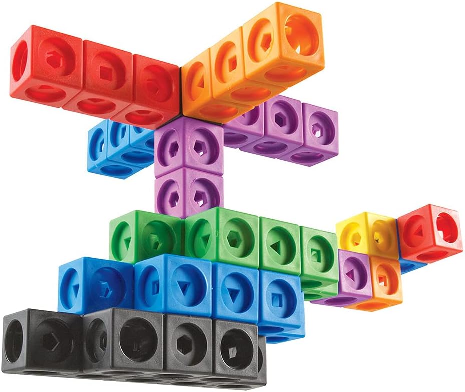 Learning Resources MathLink Cubes – Pädagogisches Bauset für Kinder ab 5 Jahren 4