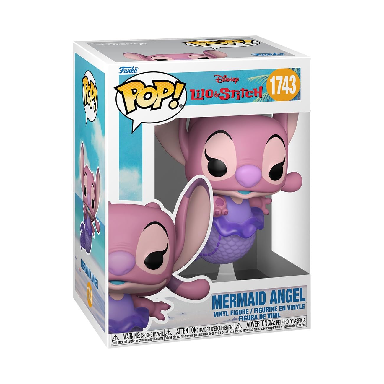 Funko POP! Disney: Lilo & Stitch - Mermaid Angel - Collectable Vinyl Figure 1