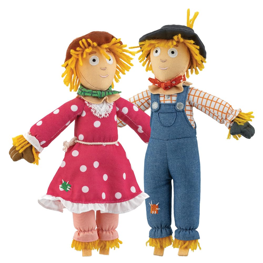 AURORA The Scarecrows' Wedding Betty O'Barley Soft Toy - 11 Inches | Pink | Eco-Friendly 4