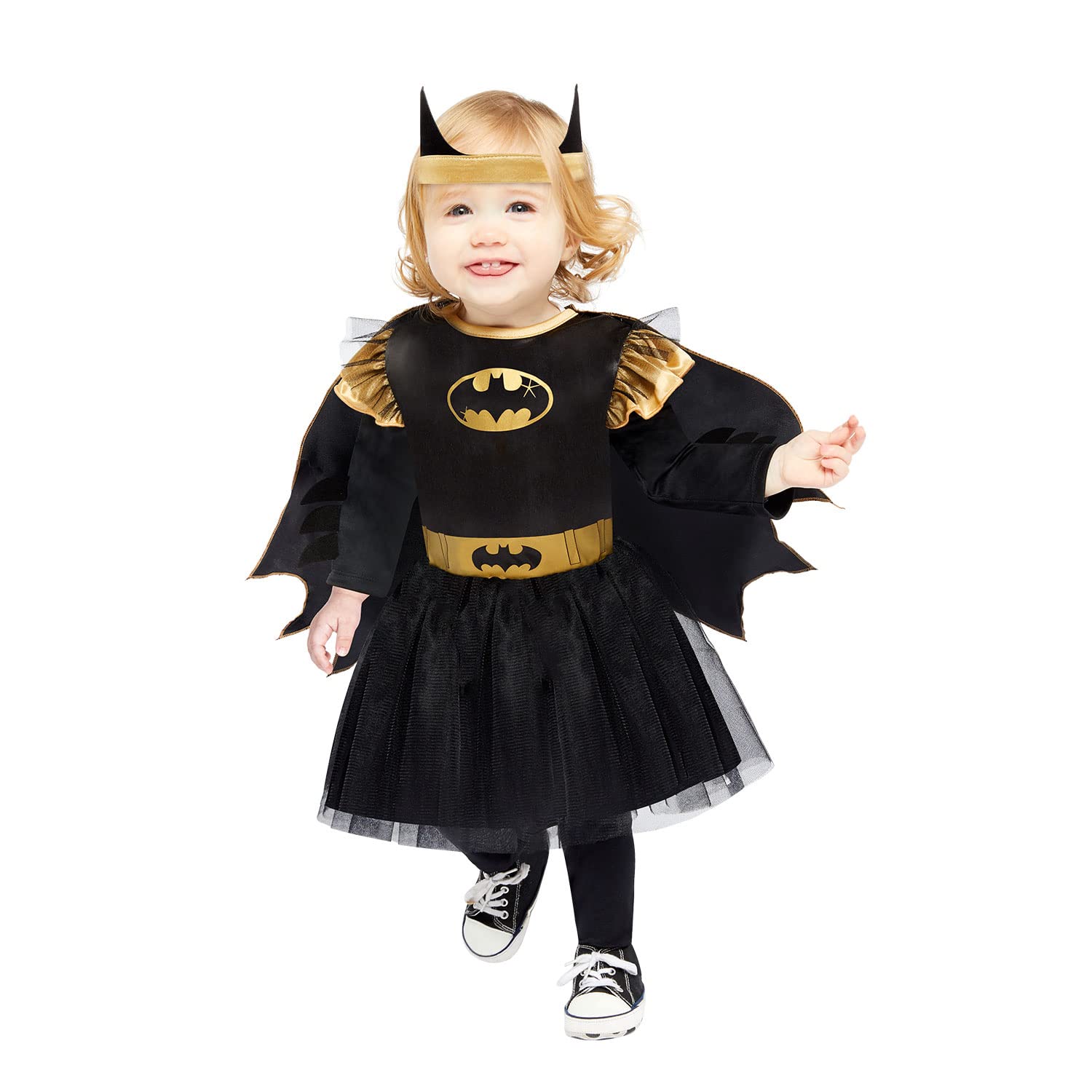 Batgirl Costume - Fancy Dress for Toddlers (2-3 Years)