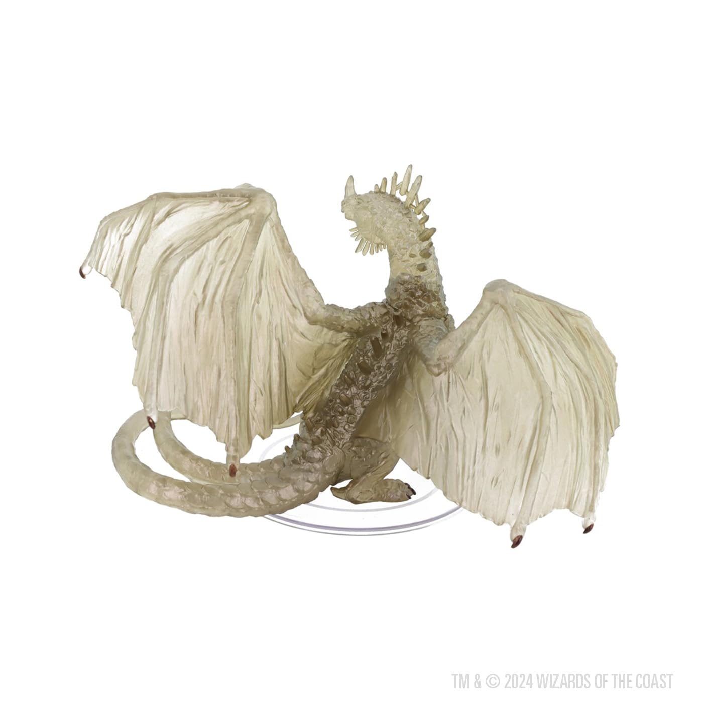 WizKids D&D Icons of the Realms Adult Crystal Dragon Miniature 5