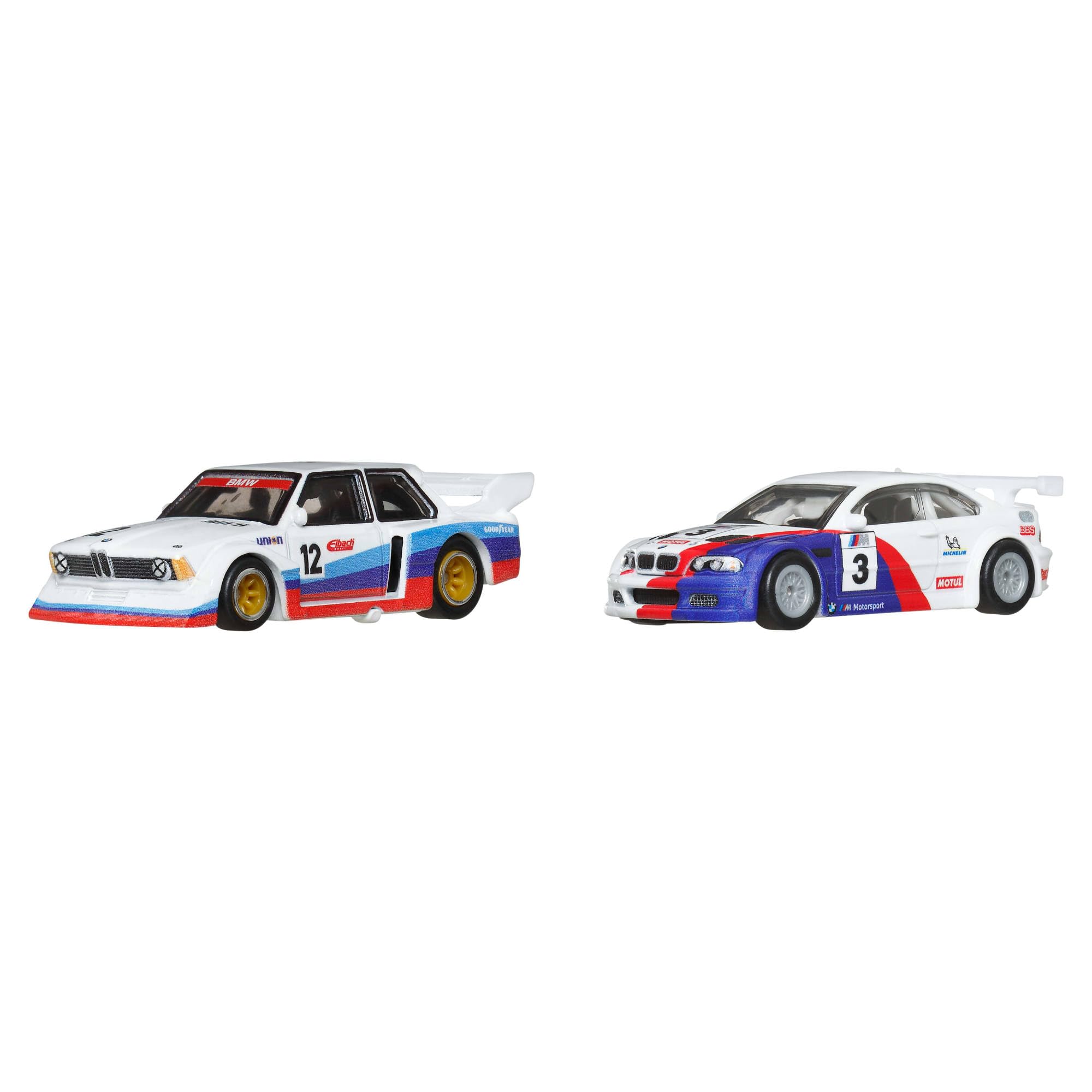 Hot Wheels Premium BMW E46 GTR Car Culture 2-Pack - 1:64 Scale Die-Cast Vehicles