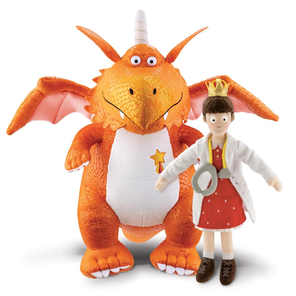 AURORA Zog Princess Pearl Soft Toy - 12 Inch Plush | Eco-Friendly | Ages 1+ 3