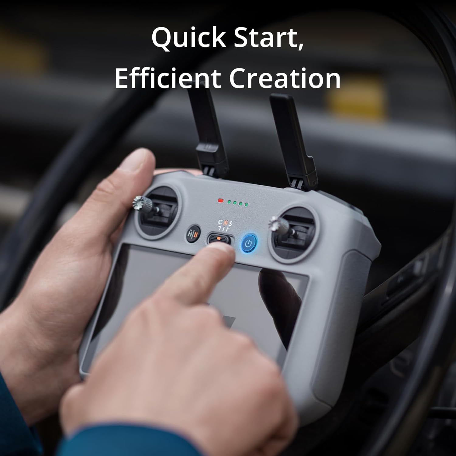 DJI RC 2 Remote Controller for Air 3, Mini 4 Pro, Neo, Flip, Air 3S, Mavic 4 Pro, Mini 5 Pro – 5.5-inch FHD Screen, O4 Video Transmission, 20km Range 3