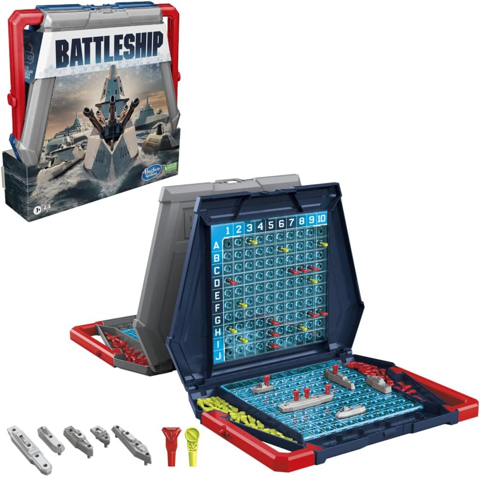 Hasbro Gaming Battleship Classic Board Game Strategy Game 1