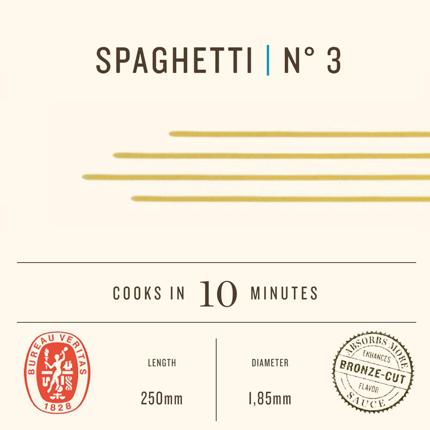 Rummo Gluten Free Spaghetti Pasta No.3, 340g