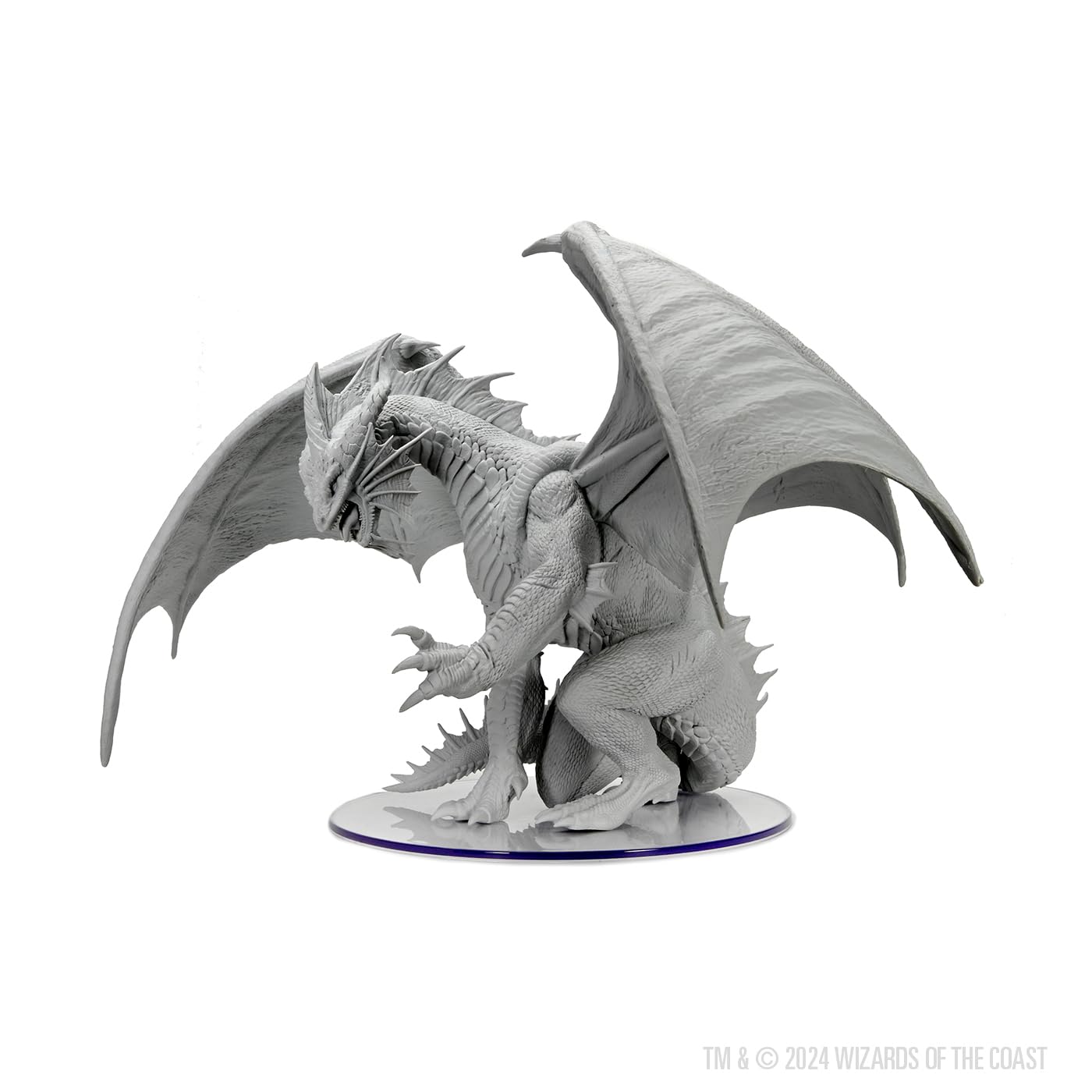 WizKids D&D Nolzur's Marvelous Miniatures Gargantuan Bahamut Unpainted Miniature