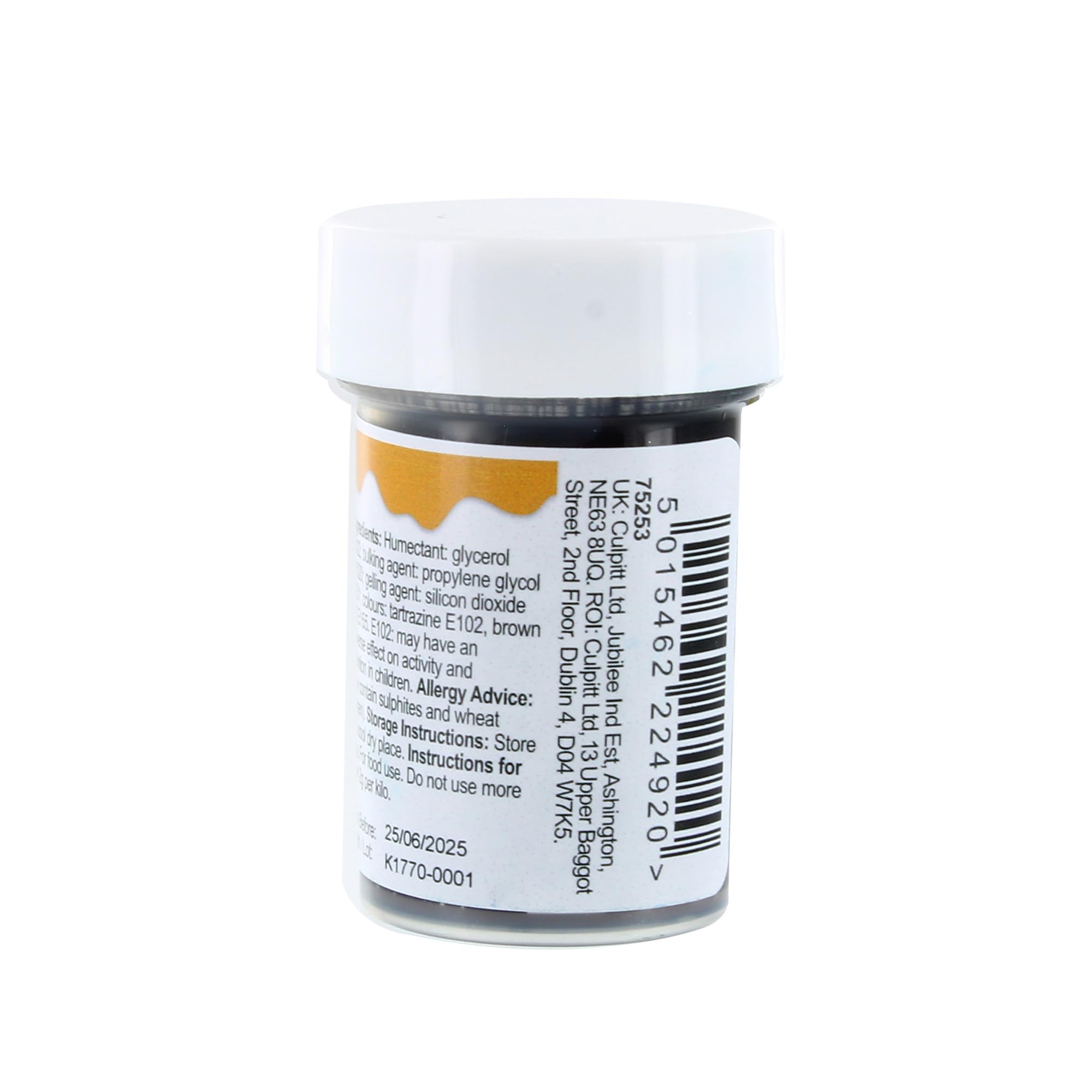 Colour Splash - Golden Concentrated Food Colouring Paste for Baking