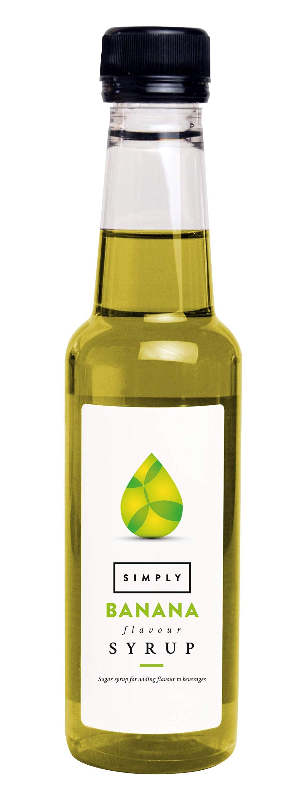Simply - Banana Flavoured Syrup, Vegan & Nut Free, 340g
