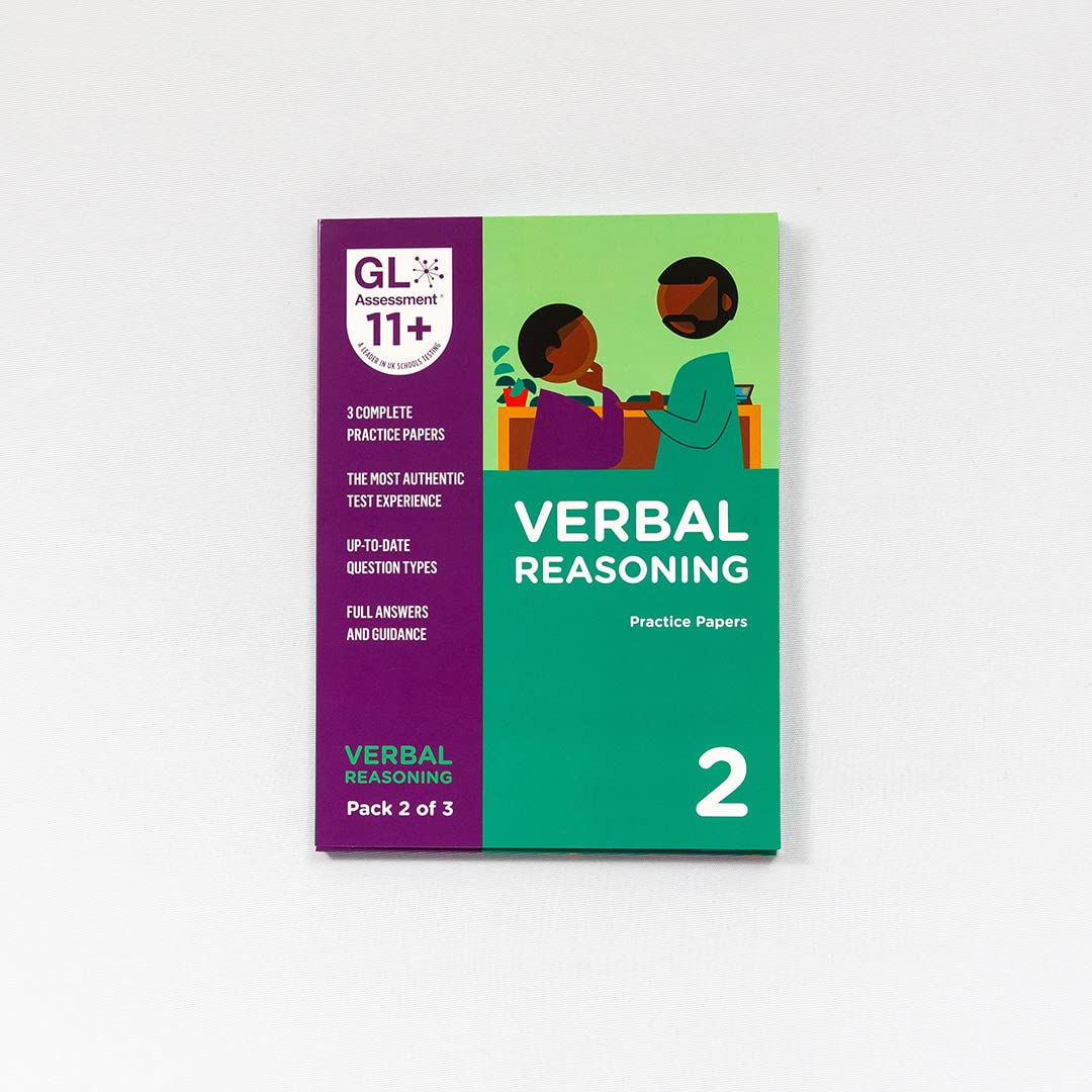 GL Assessment 11+ Practice Papers Verbal Reasoning Pack 2 (Multiple Choice) - Study Aid