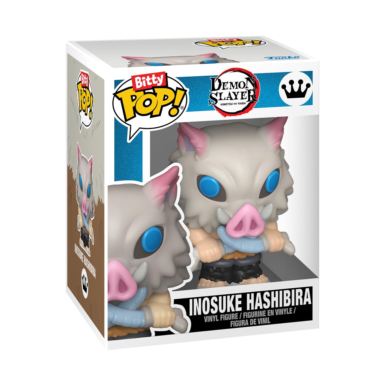 Funko Bitty POP! 4 Pack: Demon Slayer - Inosuke Hashibira, Kyojuro Rengoku, 5
