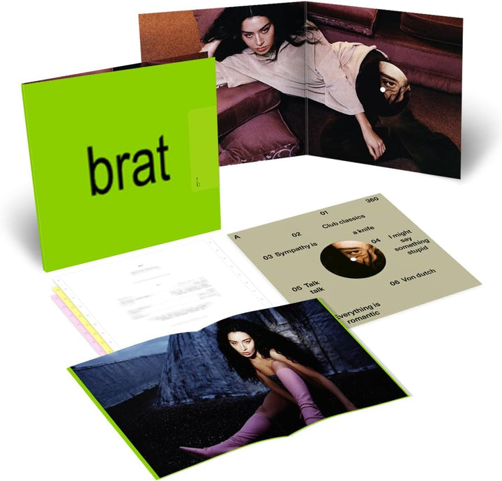 BRAT (Limited Black Translucent Vinyl) [VINYL]