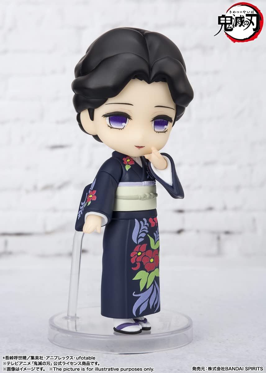 Tamashii Nations Demon Slayer: Kimetsu no Yaiba Tamayo Figuarts Mini Action Figure - 9 cm Collectible for Ages 15+