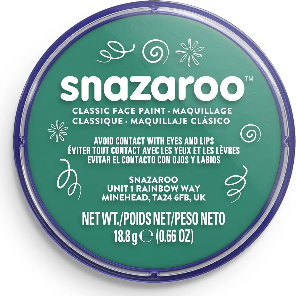 Snazaroo - Teal Classic Face and Body Paint (18ml) 14