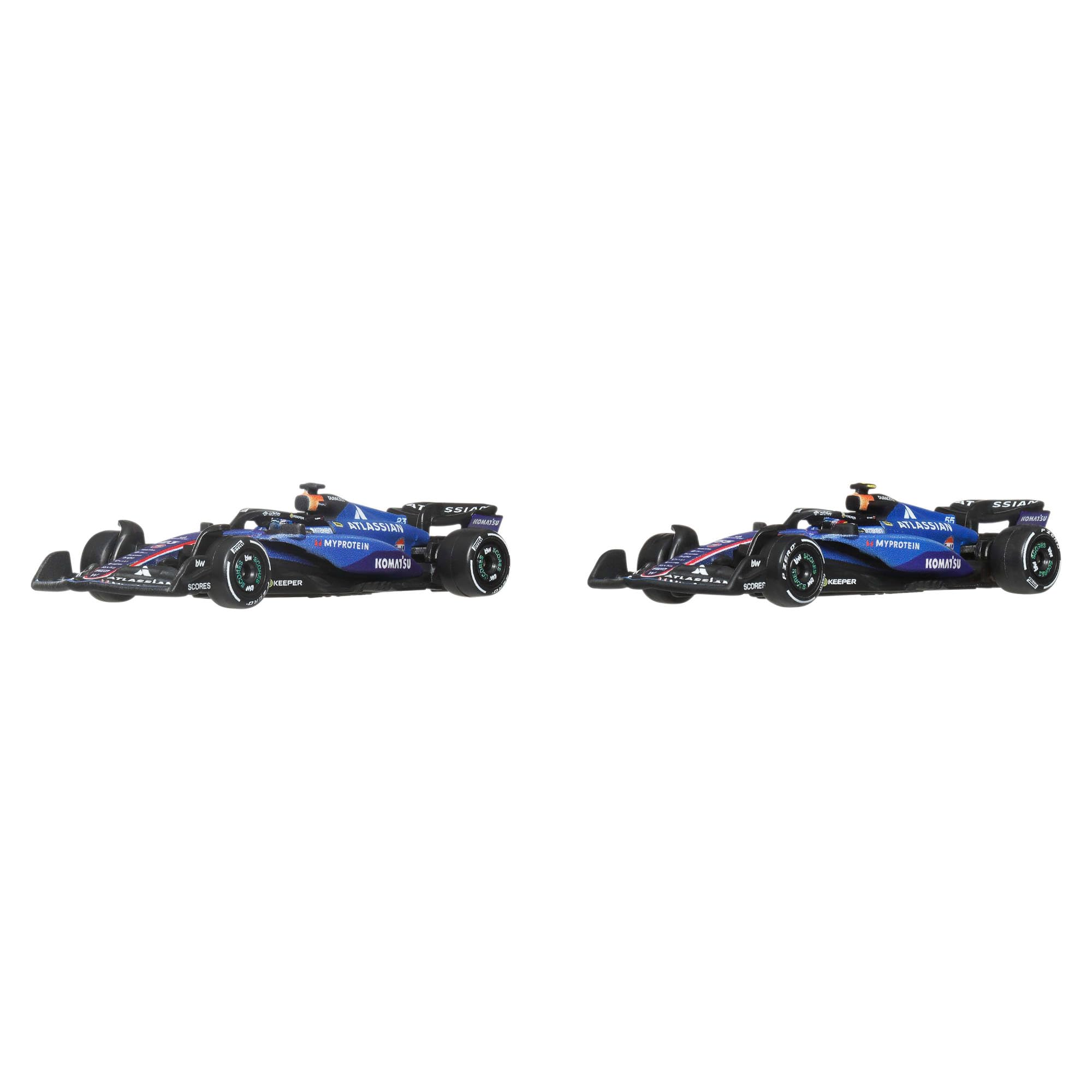 Hot Wheels Premium Formula 1 Atlassian Williams Racing 2-Pack | 1:64 Scale Die-Cast