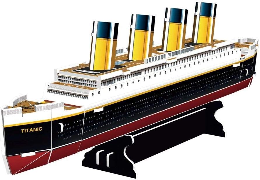Revell 3D Puzzle RMS Titanic Model Kit - 30-Piece Building Set for Ages 3+