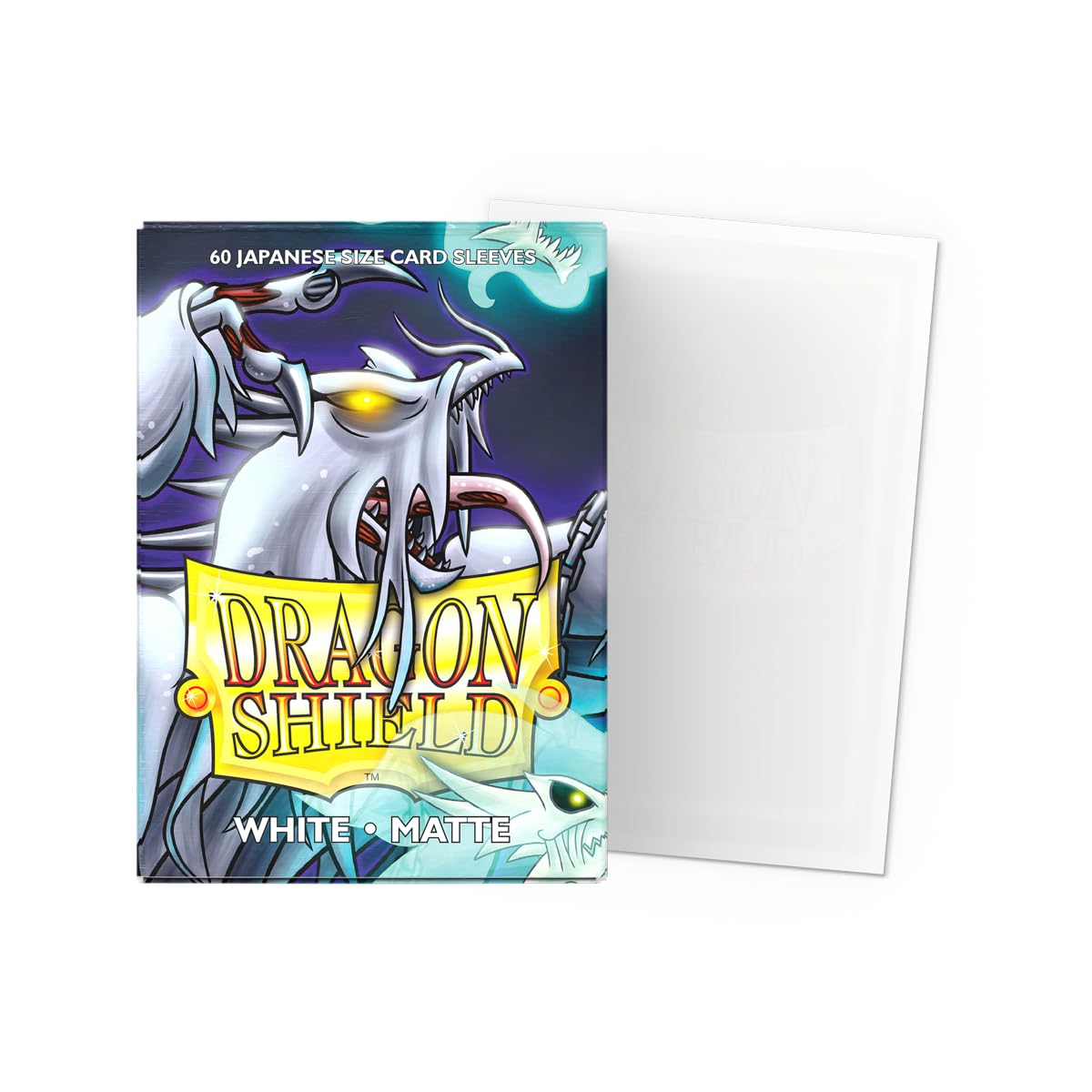 Dragon Shield Matte Japanese Size White Card Sleeves (60 Pack) 6