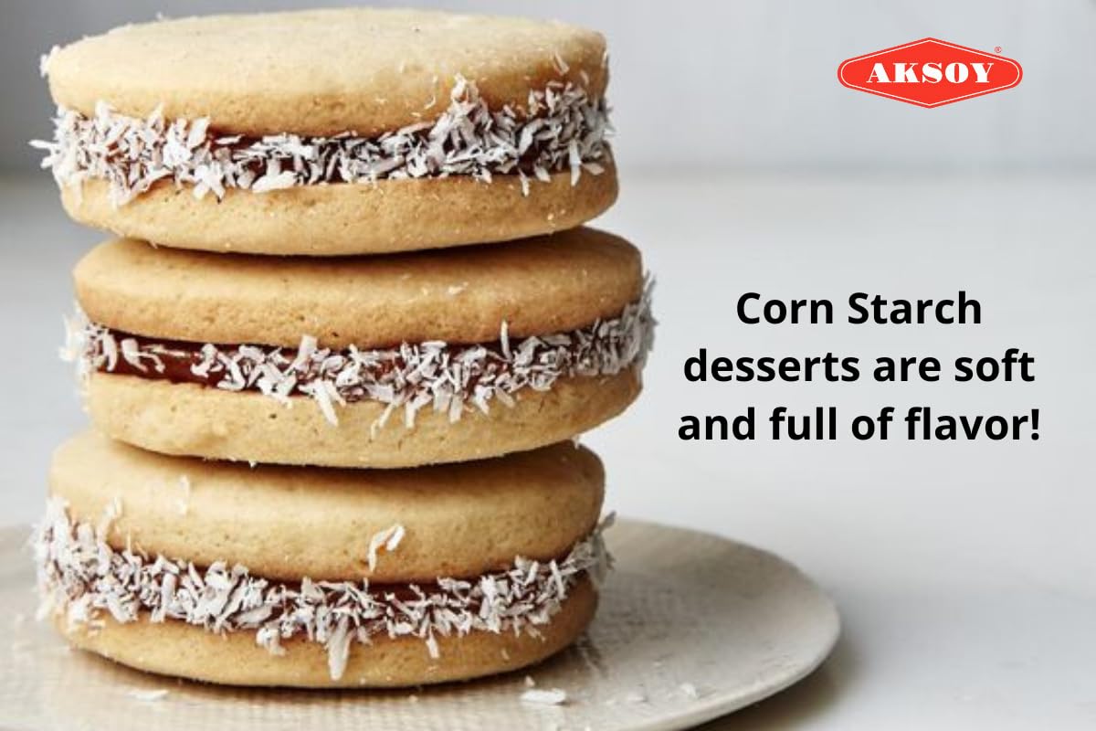 Aksoy - Corn Starch 1.5KG | Pure, Finely Ground, Gluten-Free Thickening Agent for Cooking & Baking 5