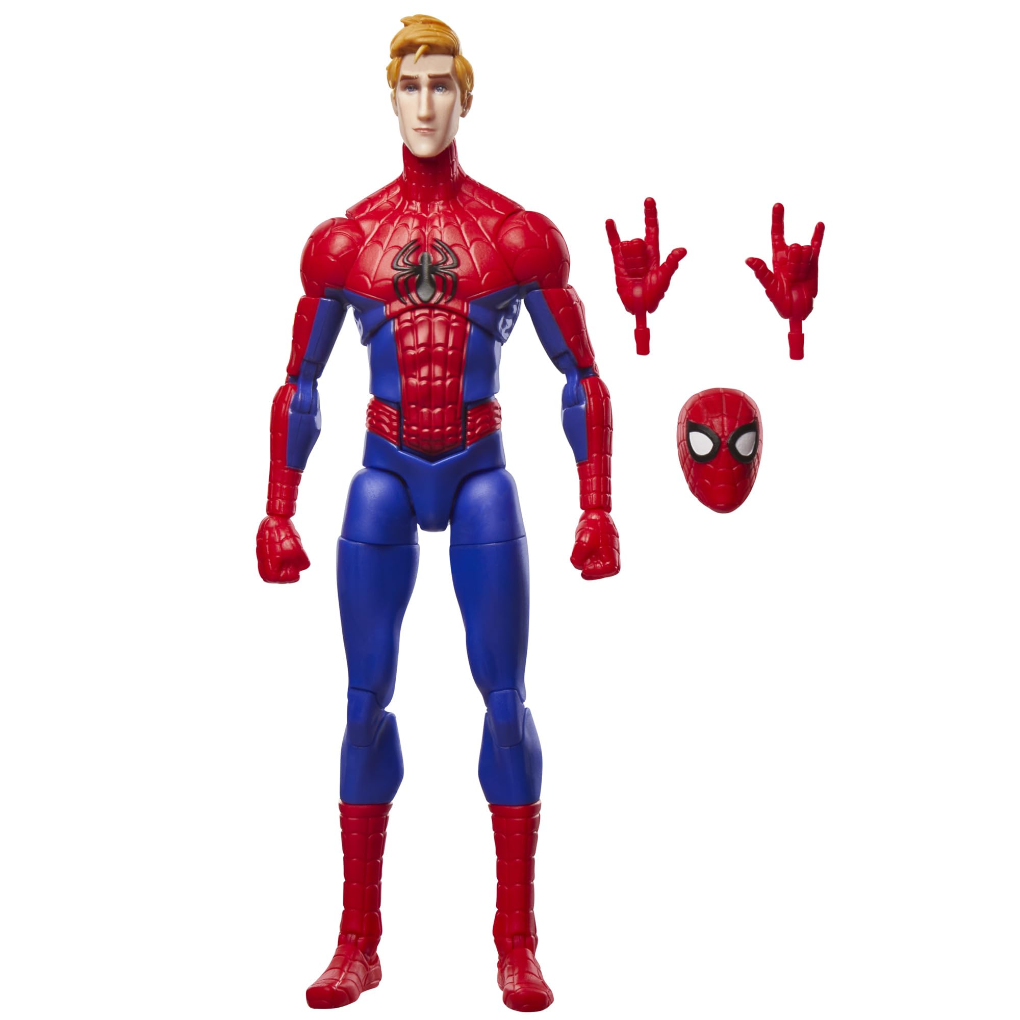 Marvel Legends Series Peter Parker Spider-Man: Into the Spider-Verse Action Figure - 6 Inch Collectible with Articulation & Accessories 8